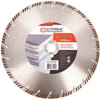 Алмазный диск 350*32/25.4*10*4.0мм Turbo-Segment Strong