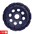 Алмазная чашка 125x22.23 SEGMENT